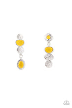 Load image into Gallery viewer, Asymmetrical Appeal Yellow Earring