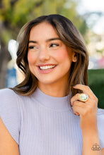 Load image into Gallery viewer, Illuminated Icon Gold Ring