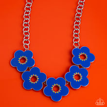 Load image into Gallery viewer, Cartoon Couture Blue Necklace