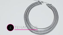 Load and play video in Gallery viewer, Tenacious White Necklace ZI Collection 2023