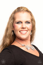 Cargar imagen en el visor de la galería, Miss YOU-niverse Black/ Silver Necklace