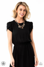 Load image into Gallery viewer, Charmed, I Am Sure Black/ Brown Necklace