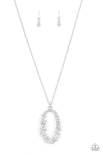 Cargar imagen en el visor de la galería, Spotlight Social White Necklace