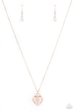 Load image into Gallery viewer, A Dream is a Wish Your Heart Makes Rose Gold Necklace