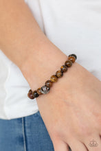 Cargar imagen en el visor de la galería, ZEN Commandments Black/ Brown Bracelet