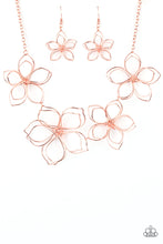 Cargar imagen en el visor de la galería, Flower Garden Fashionista Copper Necklace