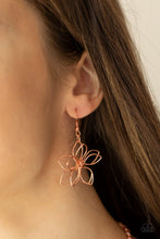 Cargar imagen en el visor de la galería, Flower Garden Fashionista Copper Necklace