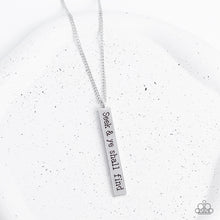 Load image into Gallery viewer, Matt 7:7 Gold/ Silver Necklace