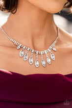 Load image into Gallery viewer, REIGNING Romance White Necklace