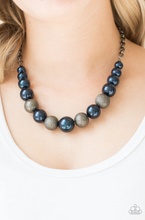 Cargar imagen en el visor de la galería, Color Me CEO Blue/Green Pearl Necklace