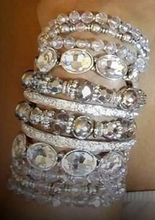 Load image into Gallery viewer, DIVA In Disguise White Bracelet