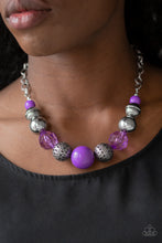 Load image into Gallery viewer, Sugar Sugar Purple Necklace