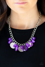 Cargar imagen en el visor de la galería, Treasure Shore Purple Necklace