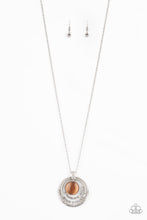 Load image into Gallery viewer, A Diamond A Day Orange Necklace