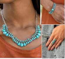 Load image into Gallery viewer, Custom Blue Crackle Stone Set