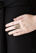 Load image into Gallery viewer, Make Waves Brass/ Brown/ Purple/ Silver Ring