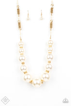 Cargar imagen en el visor de la galería, Pearly Prosperity Gold Necklace