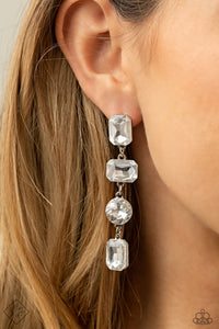 Cosmic Heiress White Earring