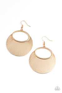 Fan Girl Glam Gold Earring