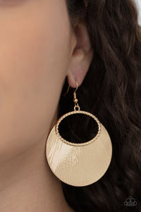 Fan Girl Glam Gold Earring