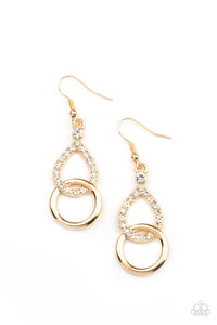 Red Carpet Couture Gold Earring