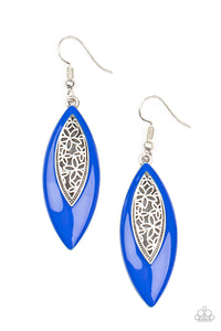 Venetian Vanity Blue Earring