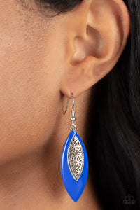 Venetian Vanity Blue Earring