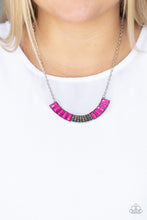 Load image into Gallery viewer, Coup de MANE Pink Necklace
