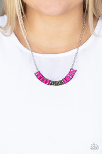 Coup de MANE Pink Necklace