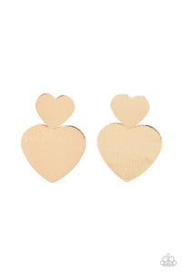 Heart-Racing Refinement Gold Earring