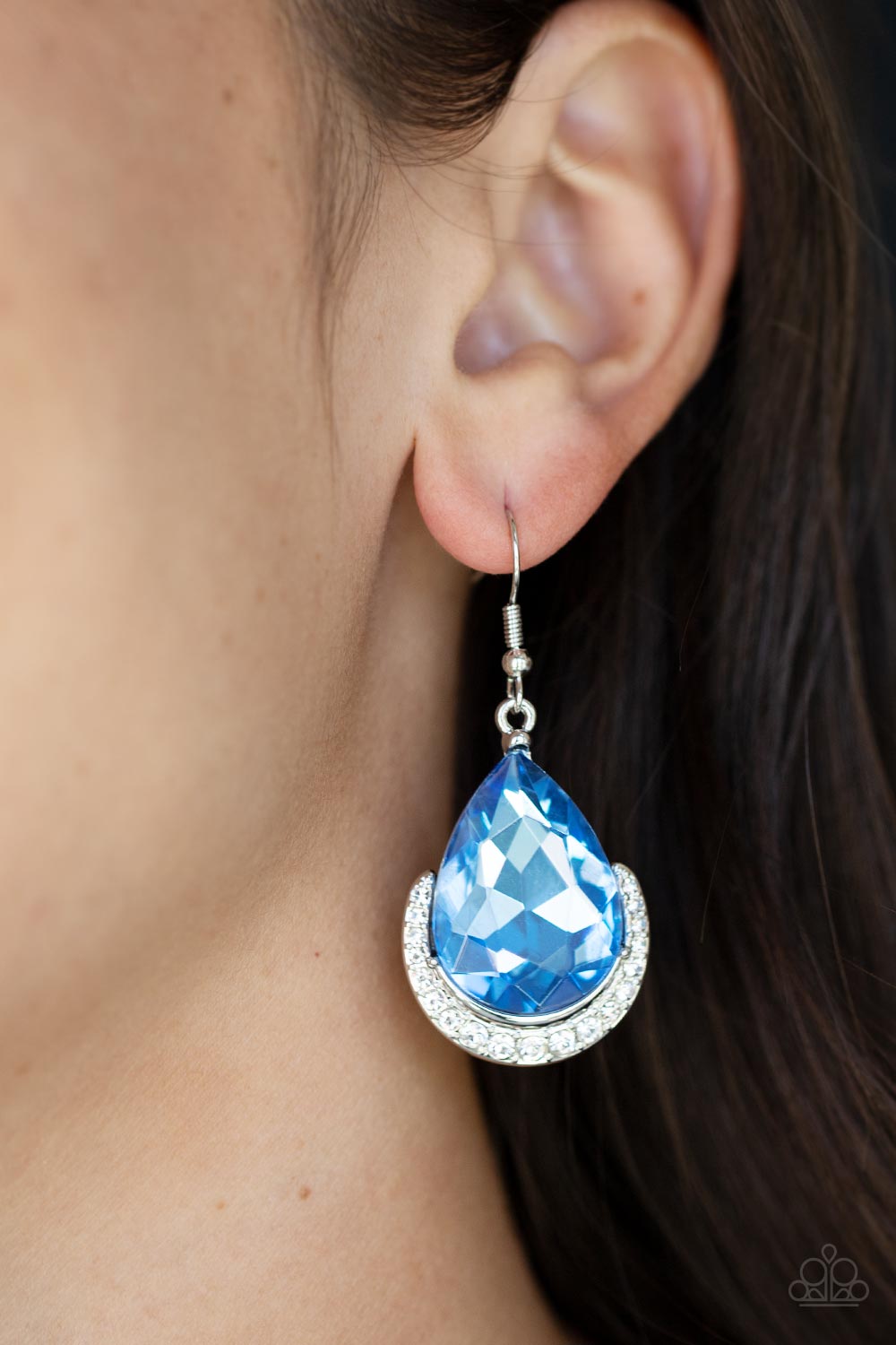 Mega Marvelous Blue Earring