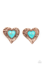 Load image into Gallery viewer, Rustic Romance Copper Earring
