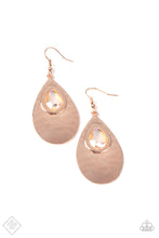 Load image into Gallery viewer, Tranquil Trove Rose Gold Earring
