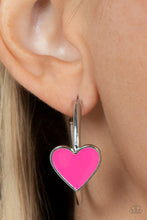 Load image into Gallery viewer, Kiss Up Pink/ Yellow Earring
