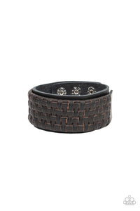 Urban Expansion Men Black Bracelet