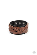 Load image into Gallery viewer, Rein it in Mens Black Bracelet
