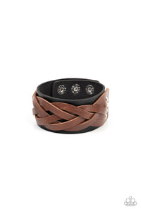 Rein it in Mens Black Bracelet