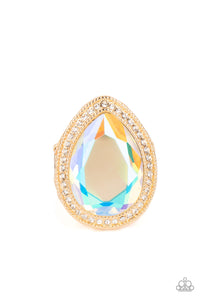 Illuminated Icon Gold Ring