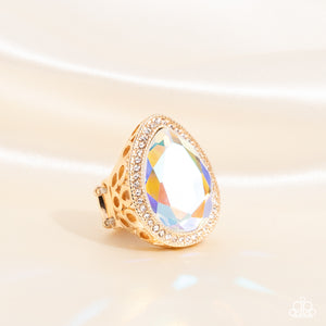 Illuminated Icon Gold Ring