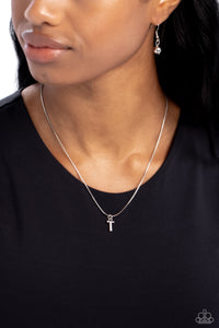 Seize the Initial (T) Silver Necklace