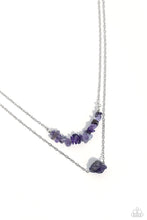 Load image into Gallery viewer, Chiseled Caliber Purple Necklace
