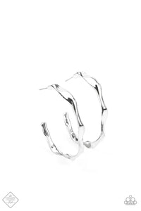 Coveted Curves Silver Earrings