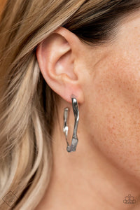 Coveted Curves Silver Earrings