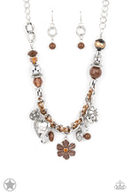 Load image into Gallery viewer, Charmed, I Am Sure Black/ Brown Necklace
