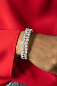 Megawatt Majesty White Bracelet Life Of The Party