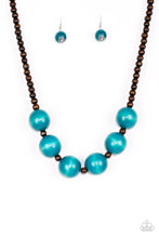 Load image into Gallery viewer, Oh My Miami Blue Necklace
