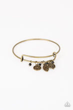 Load image into Gallery viewer, The Elephant In The Room Brown/ Brass Bracelet
