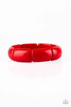 Load image into Gallery viewer, Peace Out Red Bracelet
