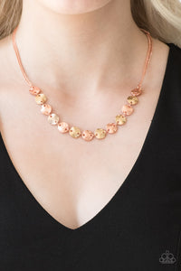 Simple Sheen Copper/ Gold Necklace