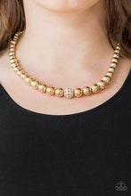 Load image into Gallery viewer, High-Stakes FAME Gold Necklace
